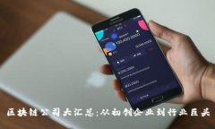 区块链公司大汇总：从初创企业到行业巨头
